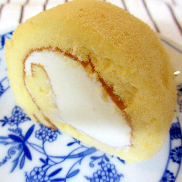 〔お手伝いレシピ〕米粉のミニロールケーキ